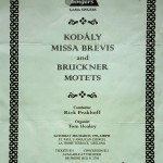 1996-03 Kodaly Missa brevis