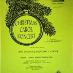 1996-12 Christmas Carol Concert