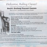 2004 Bach's Geelong Peasant Cantata cafe concert